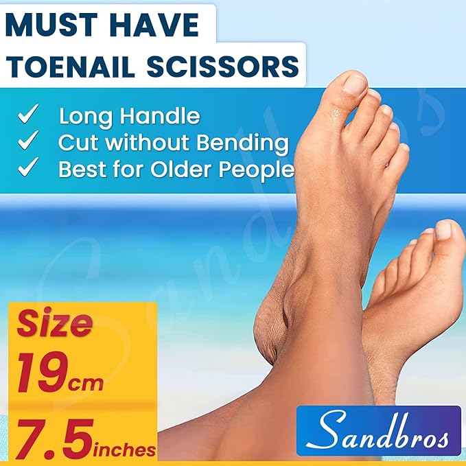 Easy Reach Toenail Scissors inc FREE delivery